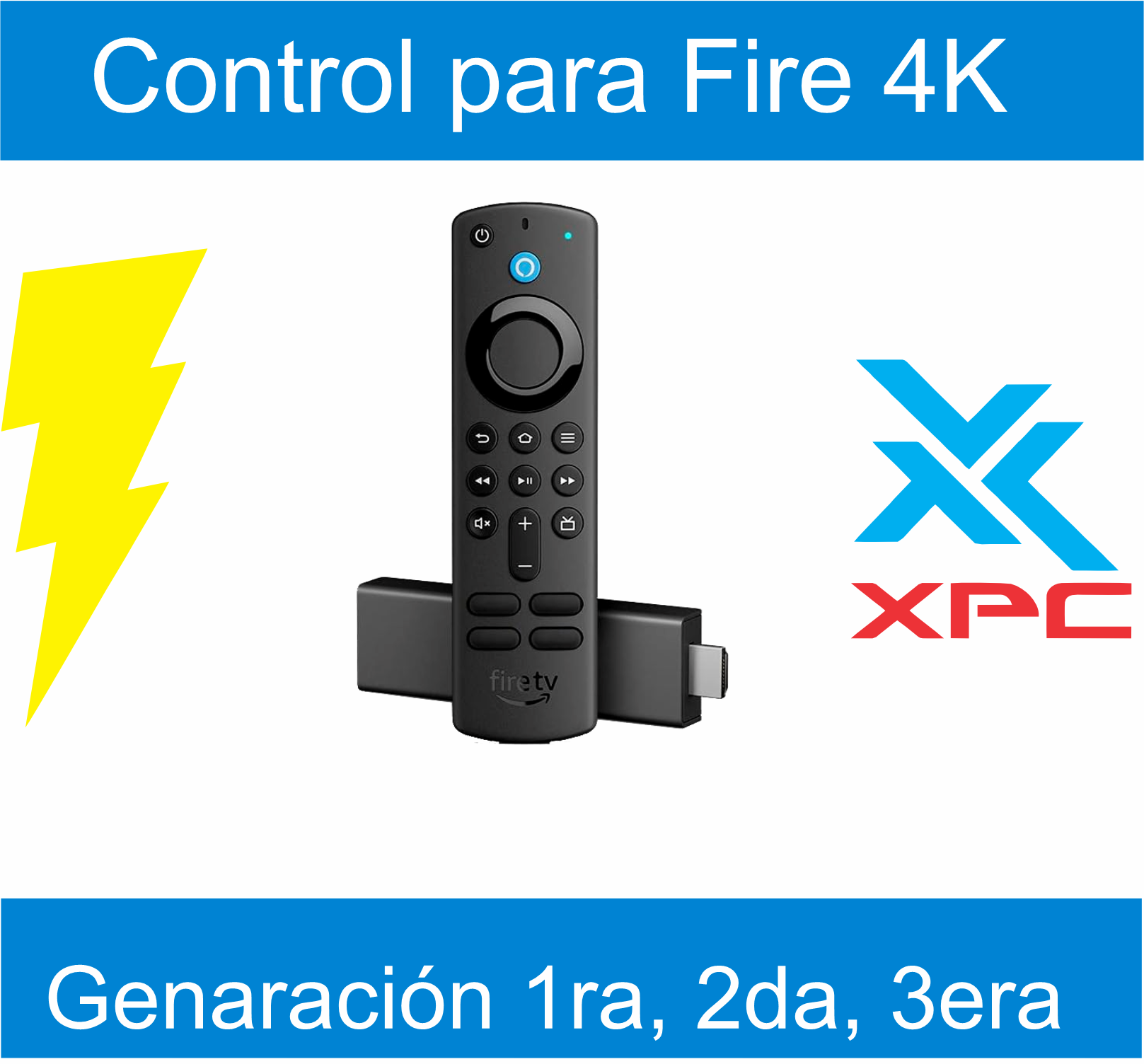 control para fire tv 